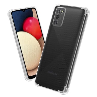 Samsung Galaxy A02s Suojakuori Kotelo (Läpinäkyvä)