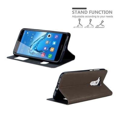 Lompakkokotelo Huawei NOVA PLUS Case (Ruskea)