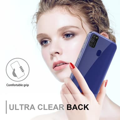 Samsung Galaxy M21 / M30s Suojakuori Cover (Läpinäkyvä)
