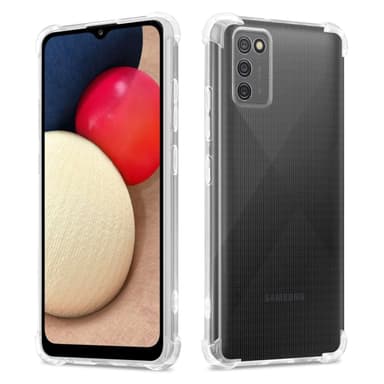 Samsung Galaxy A02s Suojakuori Kotelo (Läpinäkyvä)