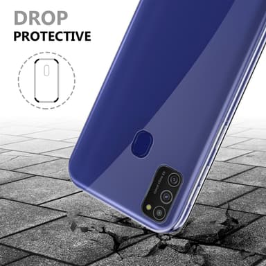 Samsung Galaxy M21 / M30s Suojakuori Cover (Läpinäkyvä)