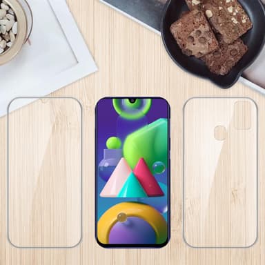 Samsung Galaxy M21 / M30s Suojakuori Cover (Läpinäkyvä)