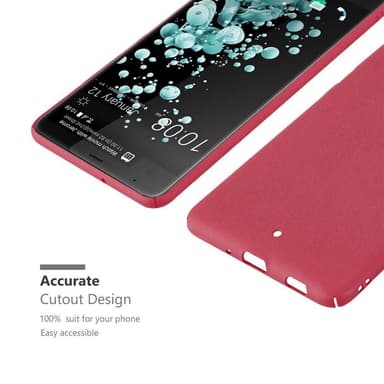 HTC U ULTRA Suojakuori Kotelo Case (Punainen)