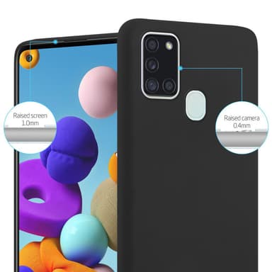 Suojakuori Samsung Galaxy A21s Kotelo (Musta)