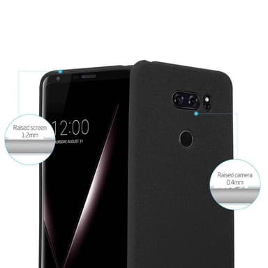 Suojakuori LG V30 / V30+ / V30S / V30S+ Kotelo (Musta)