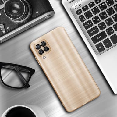 Suojakuori Samsung Galaxy A22 4G Kotelo (kulta)