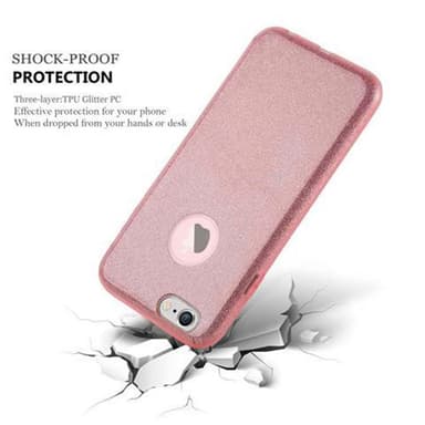iPhone 6 / 6S Suojakuori Kotelo (Vaaleanpunainen)