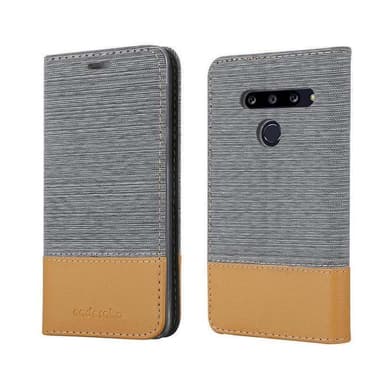 LG G8 Suojakuori Lompakkokotelo (harmaa)