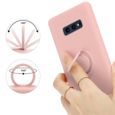 Samsung Galaxy S10e Suojakuori Kotelo (Vaaleanpunainen)