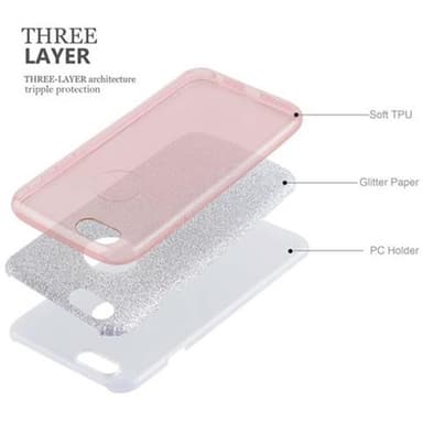 iPhone 6 / 6S Suojakuori Kotelo (Vaaleanpunainen)