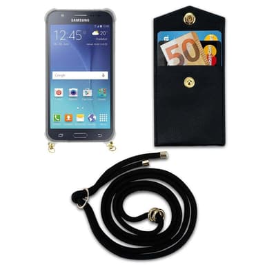 Samsung Galaxy J5 2015 Suojakuori Kotelo (Musta)