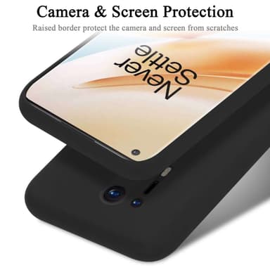OnePlus 8 PRO Suojakuori Kotelo Case (Musta)