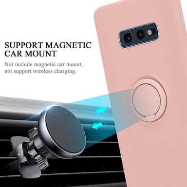 Samsung Galaxy S10e Suojakuori Kotelo (Vaaleanpunainen)