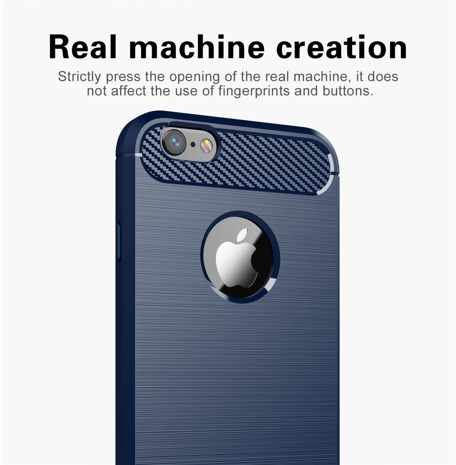Suojakuori iPhone 6 / 6S Kotelo (Sininen)