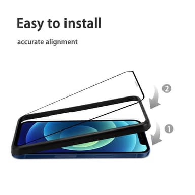 iPhone 12 PRO MAX 3x Suojakalvo Karkaistu lasi