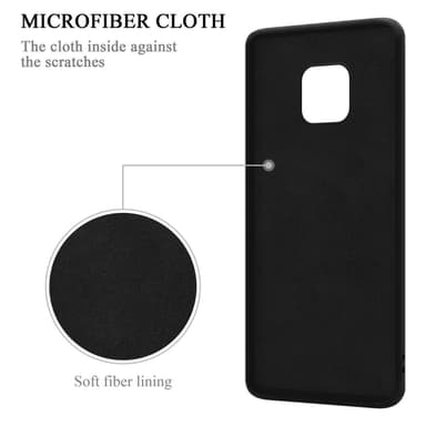 Huawei MATE 20 PRO Suojakuori Case Kotelo (Musta)