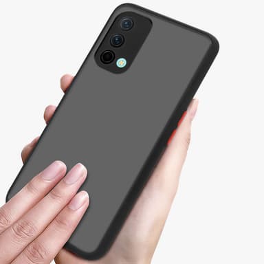 OnePlus Nord CE 5G Suojakuori Kotelo (Musta)
