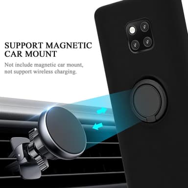 Huawei MATE 20 PRO Suojakuori Case Kotelo (Musta)