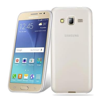Samsung Galaxy J2 2015 Suojakuori Kotelo (Läpinäkyvä)