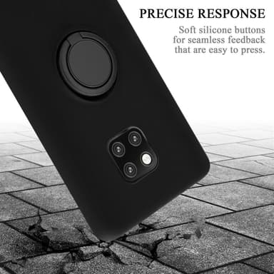Huawei MATE 20 PRO Suojakuori Case Kotelo (Musta)