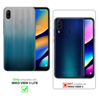 WIKO VIEW 3 LITE 3x Suojakalvo Karkaistu lasi