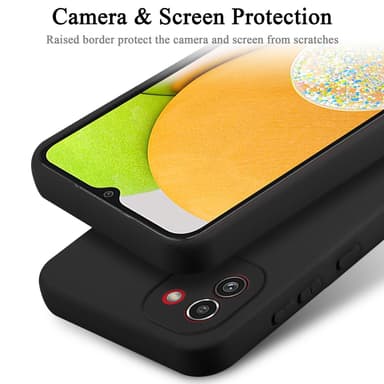 Samsung Galaxy A03 Suojakuori Kotelo Case (Musta)