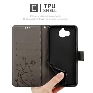 Huawei Y5 2017 / Y6 2017 Suojakuori Lompakkokotelo