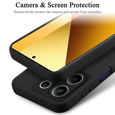 Redmi Note 13 5G Global Suojakuori Kotelo (Musta)