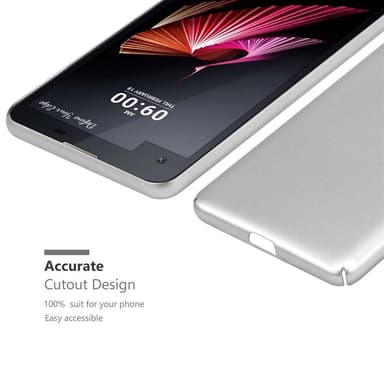 LG X SCREEN Suojakuori Kotelo Cover (Hopea)