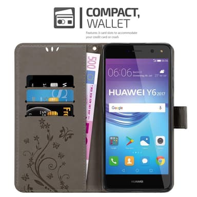 Huawei Y5 2017 / Y6 2017 Suojakuori Lompakkokotelo