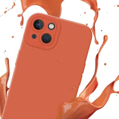 iPhone 14 PLUS Suojakuori Kotelo (Oranssi)