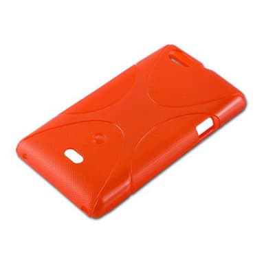 Sony Xperia MIRO Suojakuori Cover (Punainen)