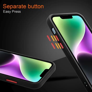 iPhone 14 PLUS Suojakuori Kotelo (Läpinäkyvä)
