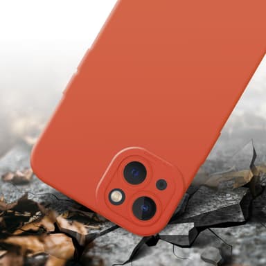 iPhone 14 PLUS Suojakuori Kotelo (Oranssi)