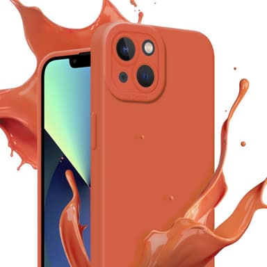 iPhone 14 PLUS Suojakuori Kotelo (Oranssi)