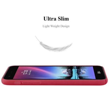 LG K4 2017 Suojakuori Kotelo Case (Punainen)