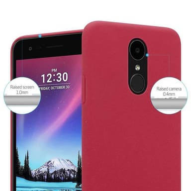 LG K4 2017 Suojakuori Kotelo Case (Punainen)