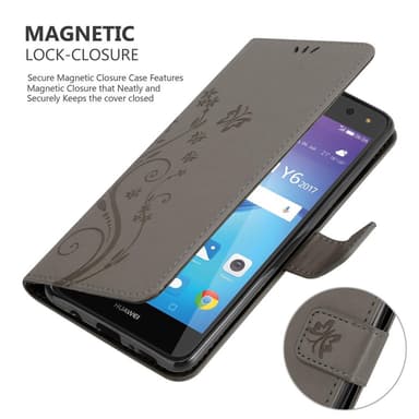 Huawei Y5 2017 / Y6 2017 Suojakuori Lompakkokotelo