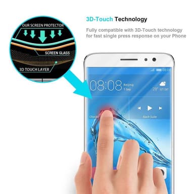 Huawei NOVA PLUS Suojakalvo Karkaistu lasi Näytönsuoja