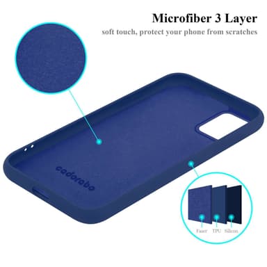 Samsung Galaxy M31s Suojakuori Kotelo (Sininen)