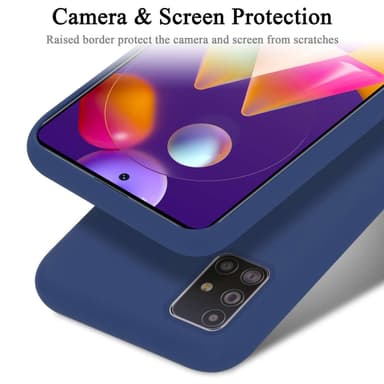 Samsung Galaxy M31s Suojakuori Kotelo (Sininen)