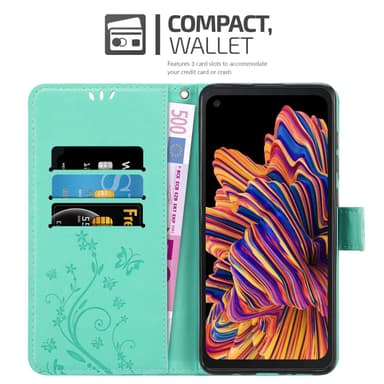 Samsung Galaxy XCover PRO Suojakuori Lompakkokotelo