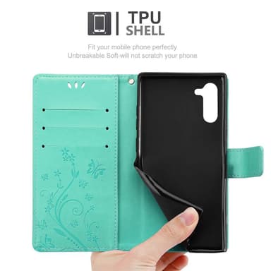 Samsung Galaxy NOTE 10 Suojakuori Lompakkokotelo