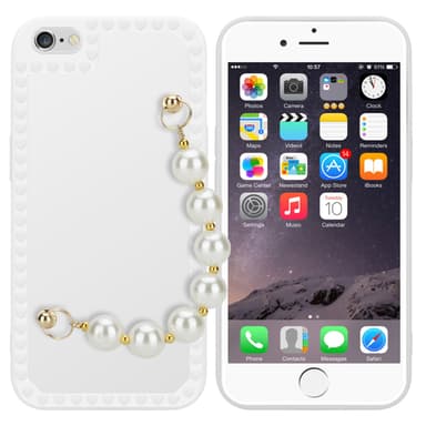 iPhone 6 / 6S Suojakuori Kotelo (Valkoinen)
