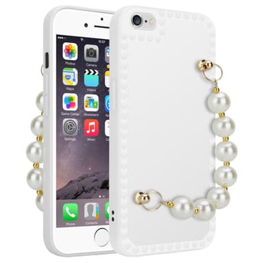 iPhone 6 / 6S Suojakuori Kotelo (Valkoinen)