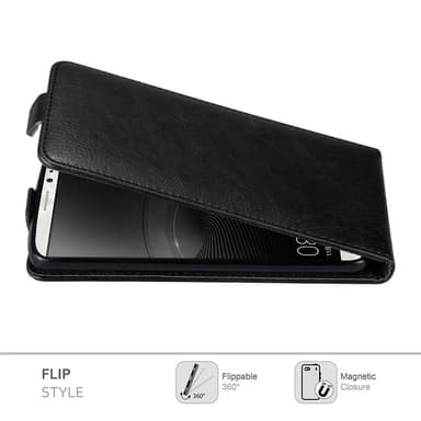 Huawei MATE 8 Suojakuori Lompakkokotelo (Musta)