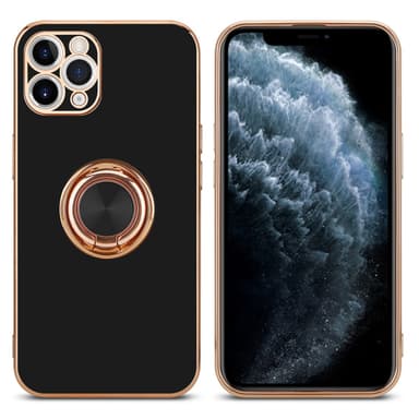 iPhone 11 PRO MAX Suojakuori Kotelo (Musta)