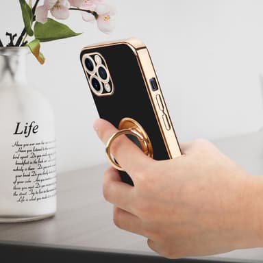 iPhone 11 PRO MAX Suojakuori Kotelo (Musta)