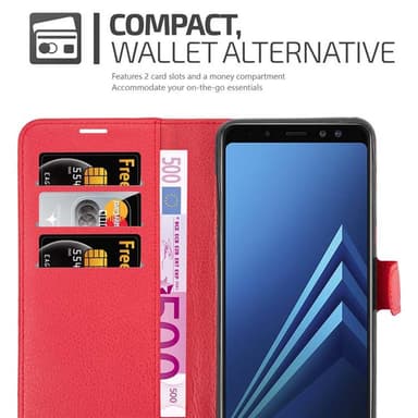 Samsung Galaxy A8 2018 Suojakuori Lompakkokotelo
