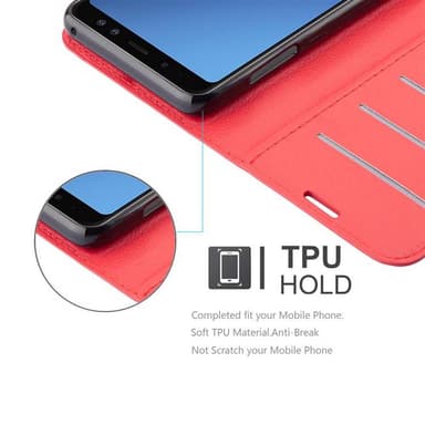 Samsung Galaxy A8 2018 Suojakuori Lompakkokotelo